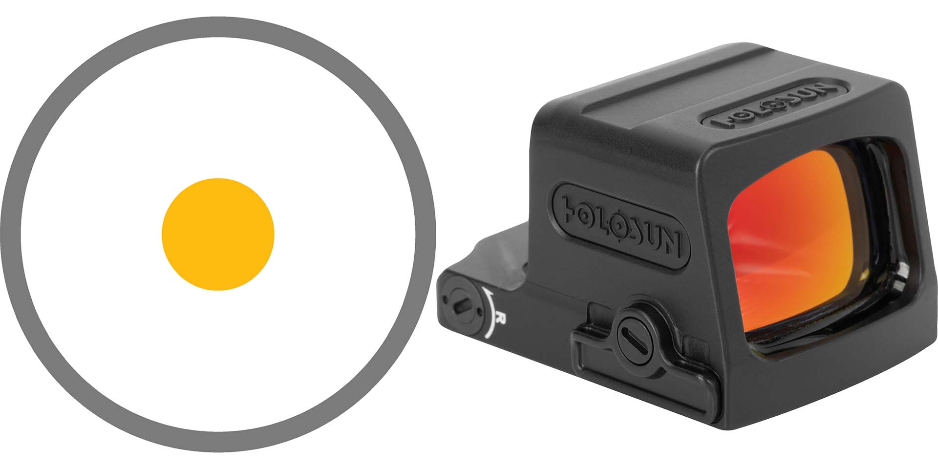 Holosun EPS GD-6 Gold Dot Red Dot Sight - image 5 of 5