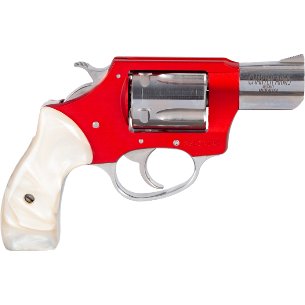 Charter Arms Chiclady 38sp Da Red-White Revolver