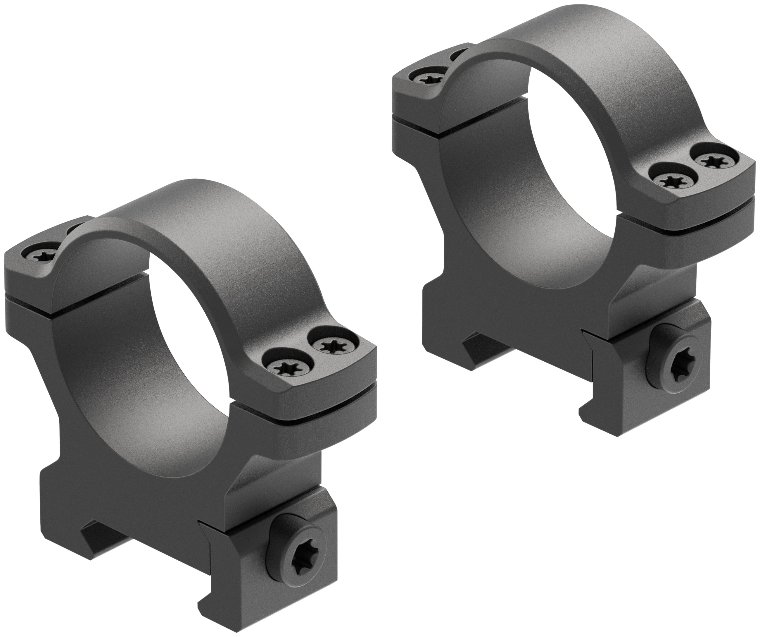 Leupold Back Country 30mm Medium Cross-Slot Rings - Matte Black - image 4 of 7
