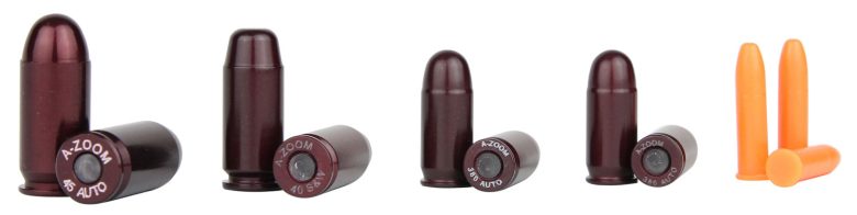 A-Zoom Variety Pack Snap Caps 12pk 9mm/.40/.45/.223/.308/12GA