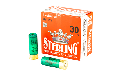 Sterling Exclusive 12 Gauge #5 Shot 2.75" 1 1/6oz 25rd Low Recoil Ammo