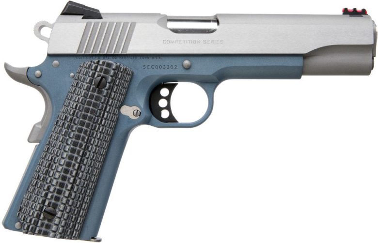 Colt 1911 Competition Titanium Blue .45 ACP 5"