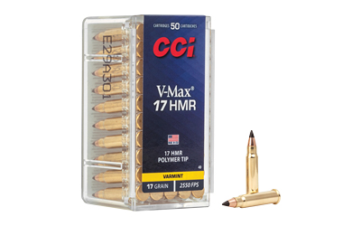 CCI .17 HMR 17gr V-MAX Ammo 50rd