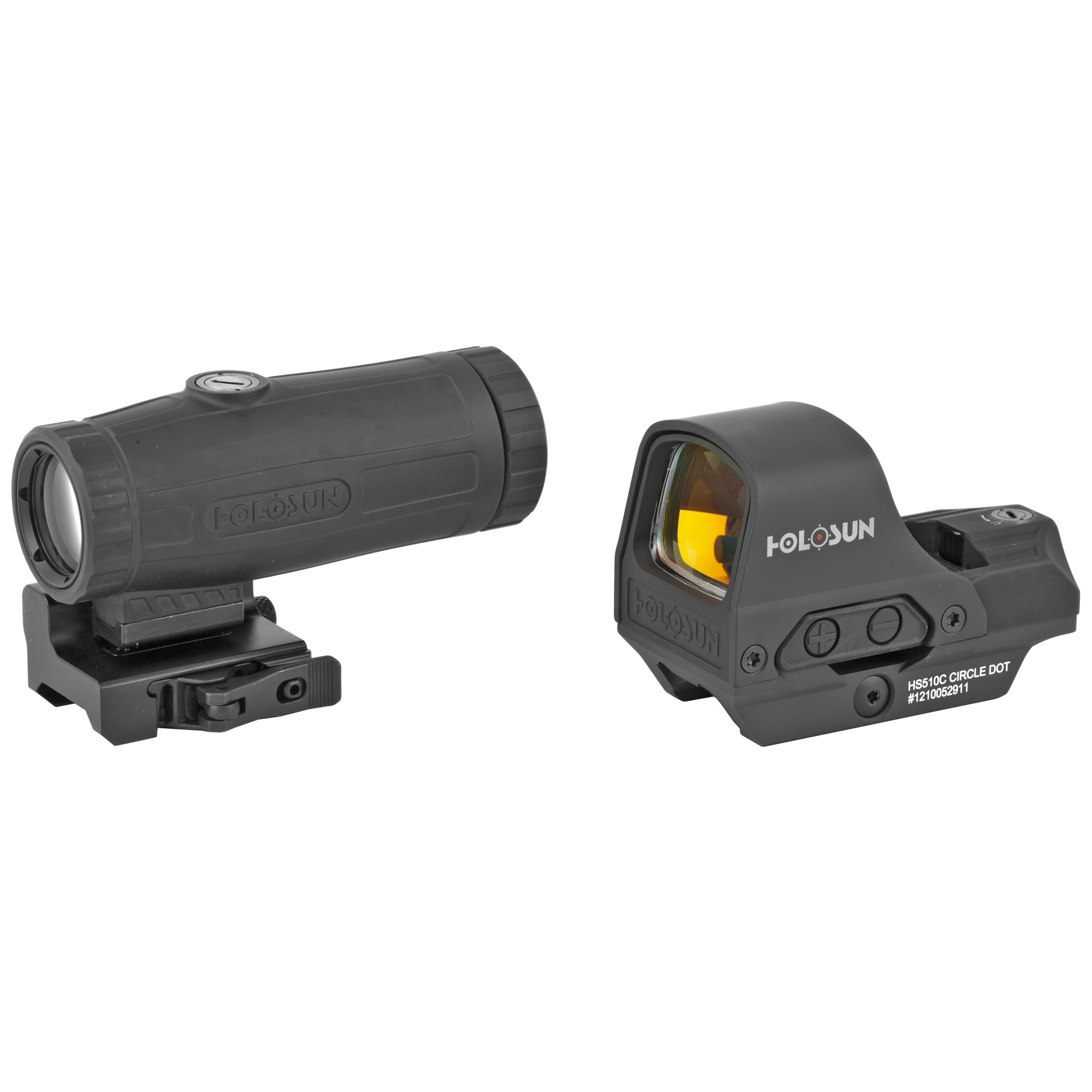 Holosun 510C+HM3X Open Reflex Red Dot Sight with HM3X Magnifier Combo - image 2 of 4