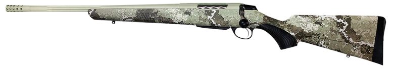 Tikka JRTXVA418 T3x Lite 270 Win 3+1 22.40" Fluted/Threaded, Desert Verde Cerakote Barrel/Rec, Veil Alpine Synthetic Stock, Interchangeable Grip, Muzzle Brake Left Hand