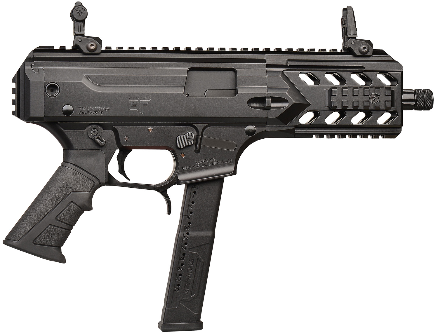 Gforce Arms Blade6 9mm 33+1 6" Pistol