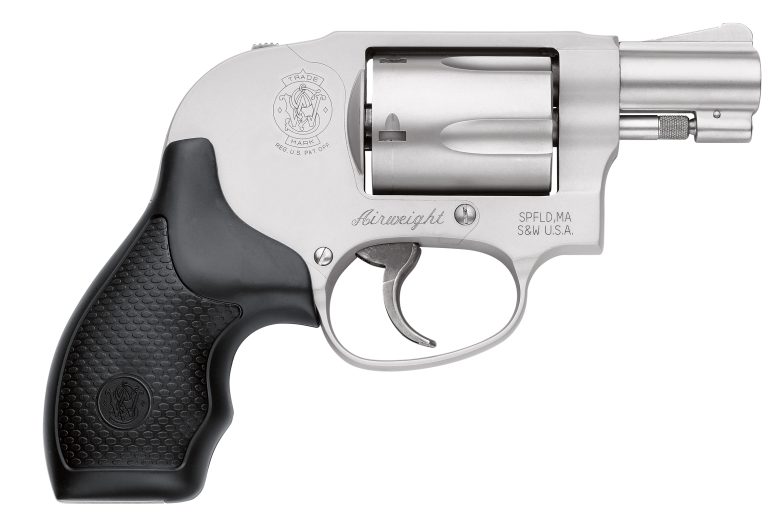 S&W 638 Airweight .38 Special 1.88″ Revolver Silver/Black 5rd J-Frame
