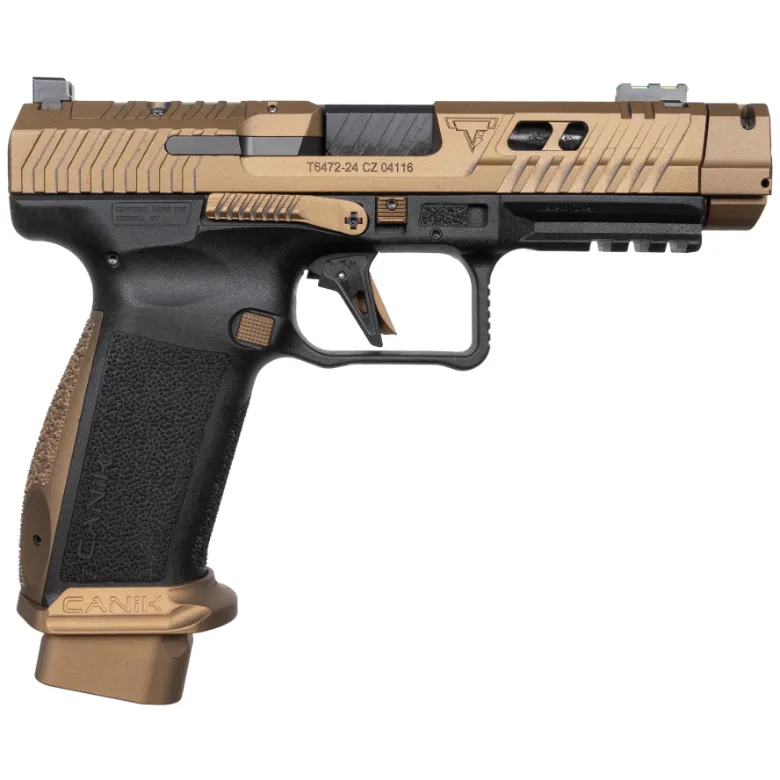 Canik TTI Combat 9mm 18rd TTI Bronze 4.6" Pistol