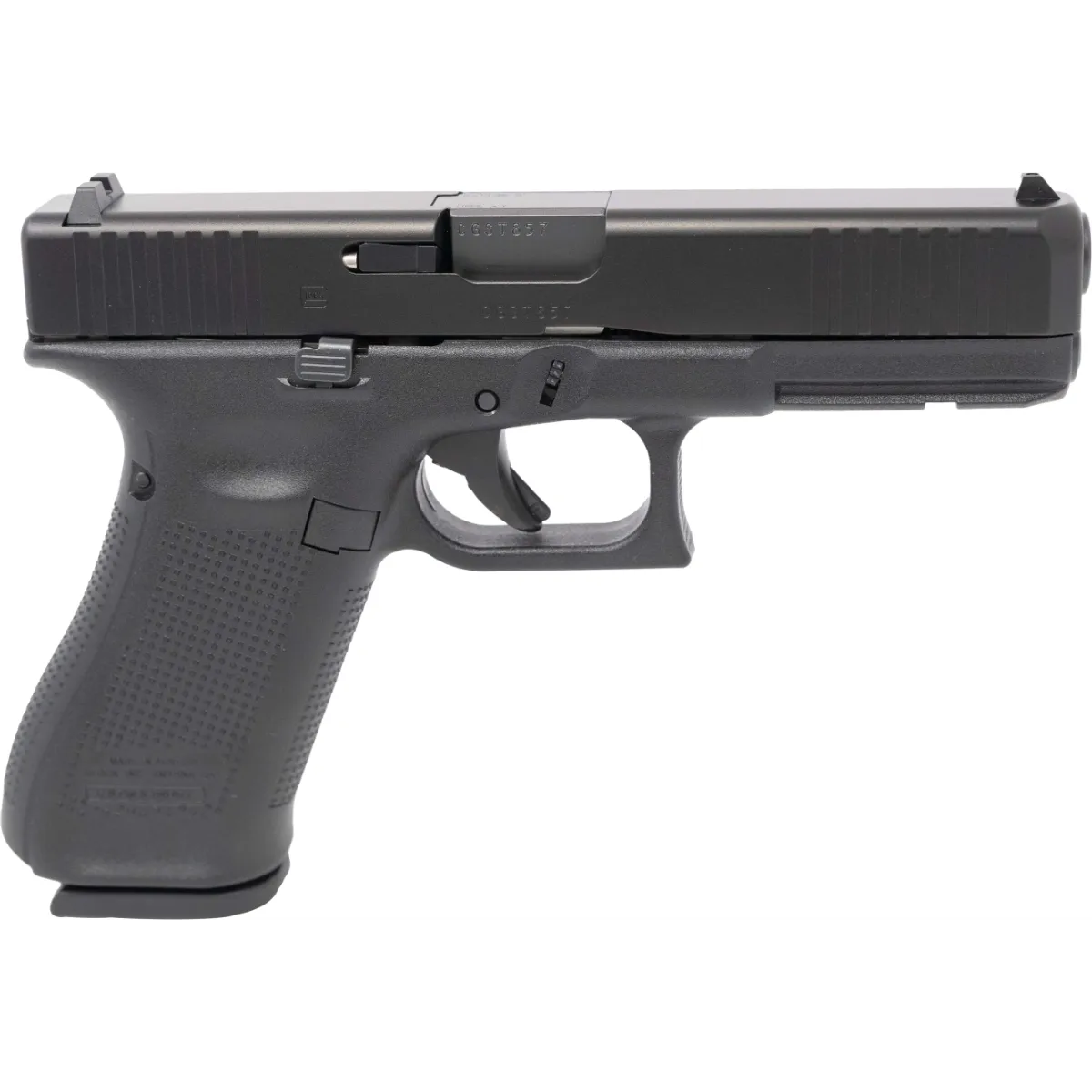 GLOCK 17 V 9MM 4.49IN BARREL 17RD BLACK FIXED SIGHTS  PV1750203