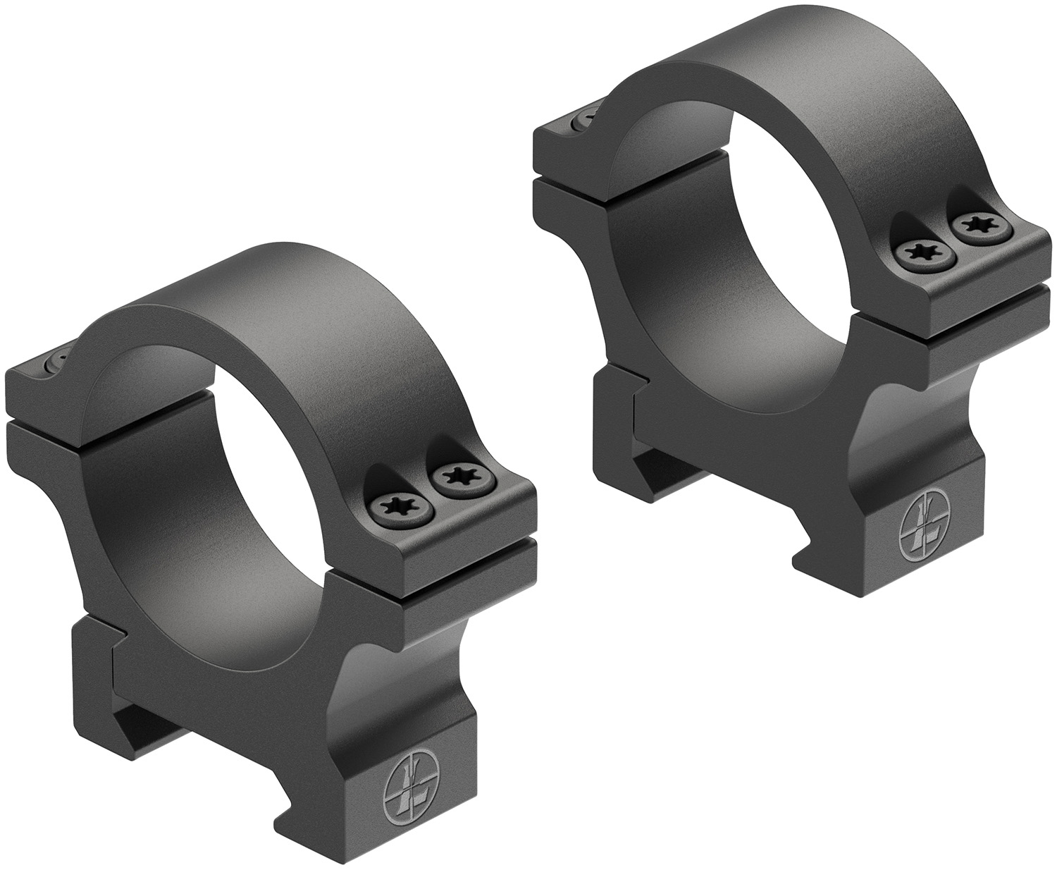 Leupold Open Range Cross-Slot Matte Black 30mm Low - image 3 of 8