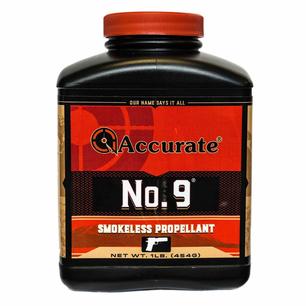 Accurate No. 9 Smokeless Handgun Powder 1 lb