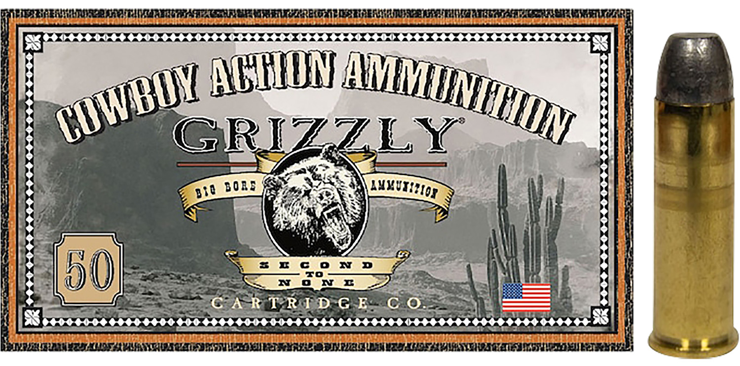 Grizzly Ammo GC44SP2 44Special 200gr Round Nose Flat Point 50 Per Box/10 Case