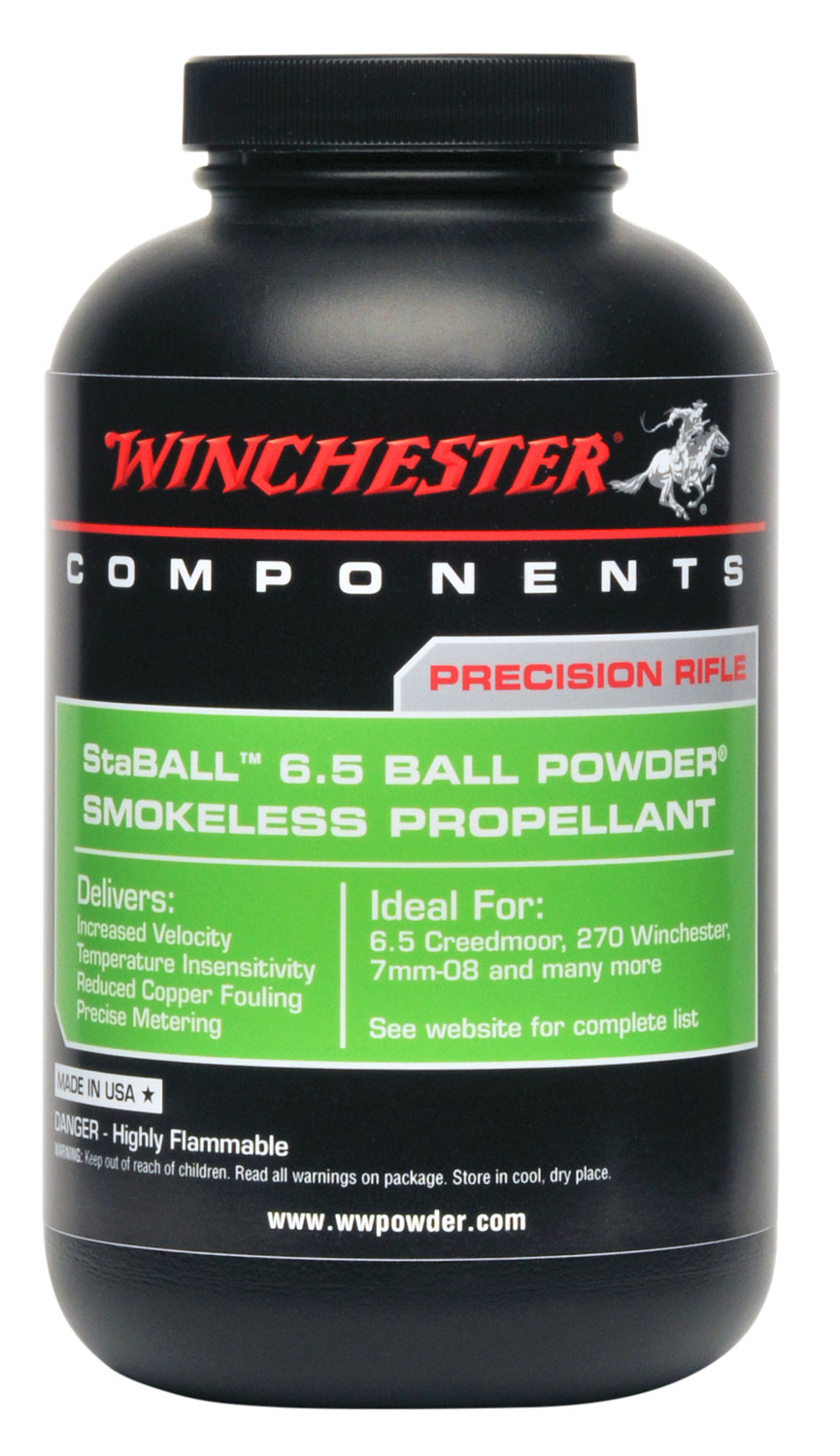 Winchester Powder StaBall 6.5 Precision Rifle Propellant 1 lb - image 2 of 4