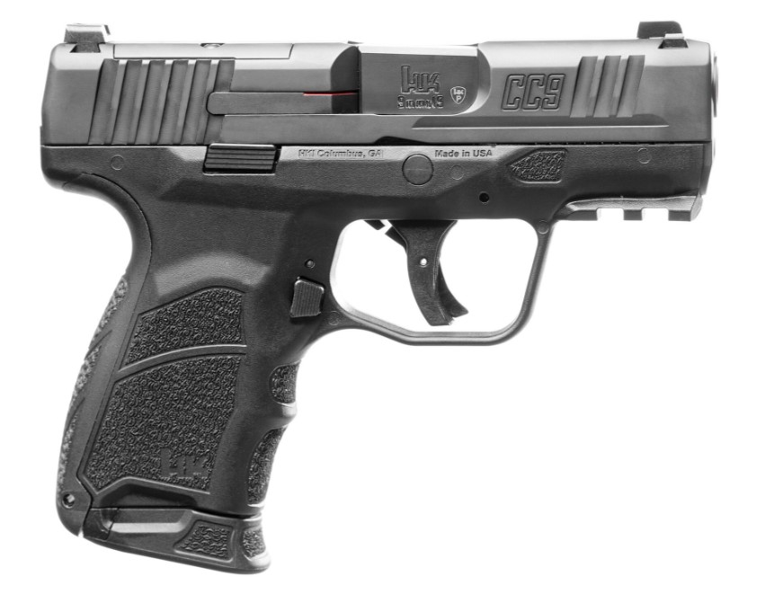 H&K CC9 Micro Compact 9mm Pistol 3.32" Optics Ready 12+1