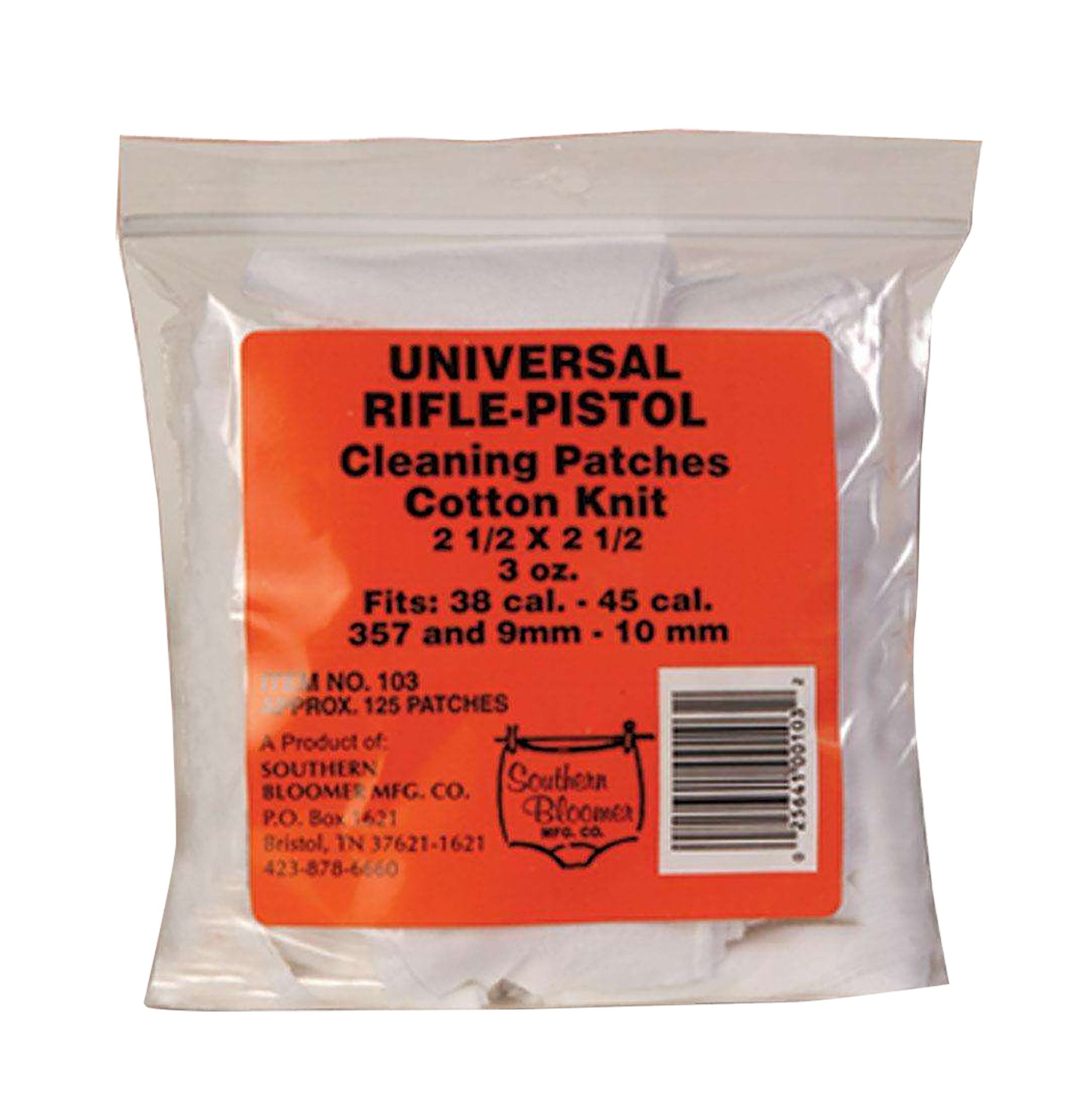 Southern Bloomer 125-Count Cotton Cleaning Patches 2.5"x2.5" - image 4 of 5