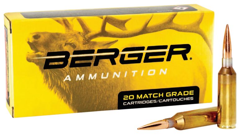Berger Bullets 55010 Target Rifle 300PRC 205gr Hybrid 20 Per Box/10 Case