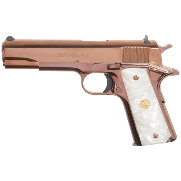 Colt Government Rose Gold 38 Super 9 Round Pistol