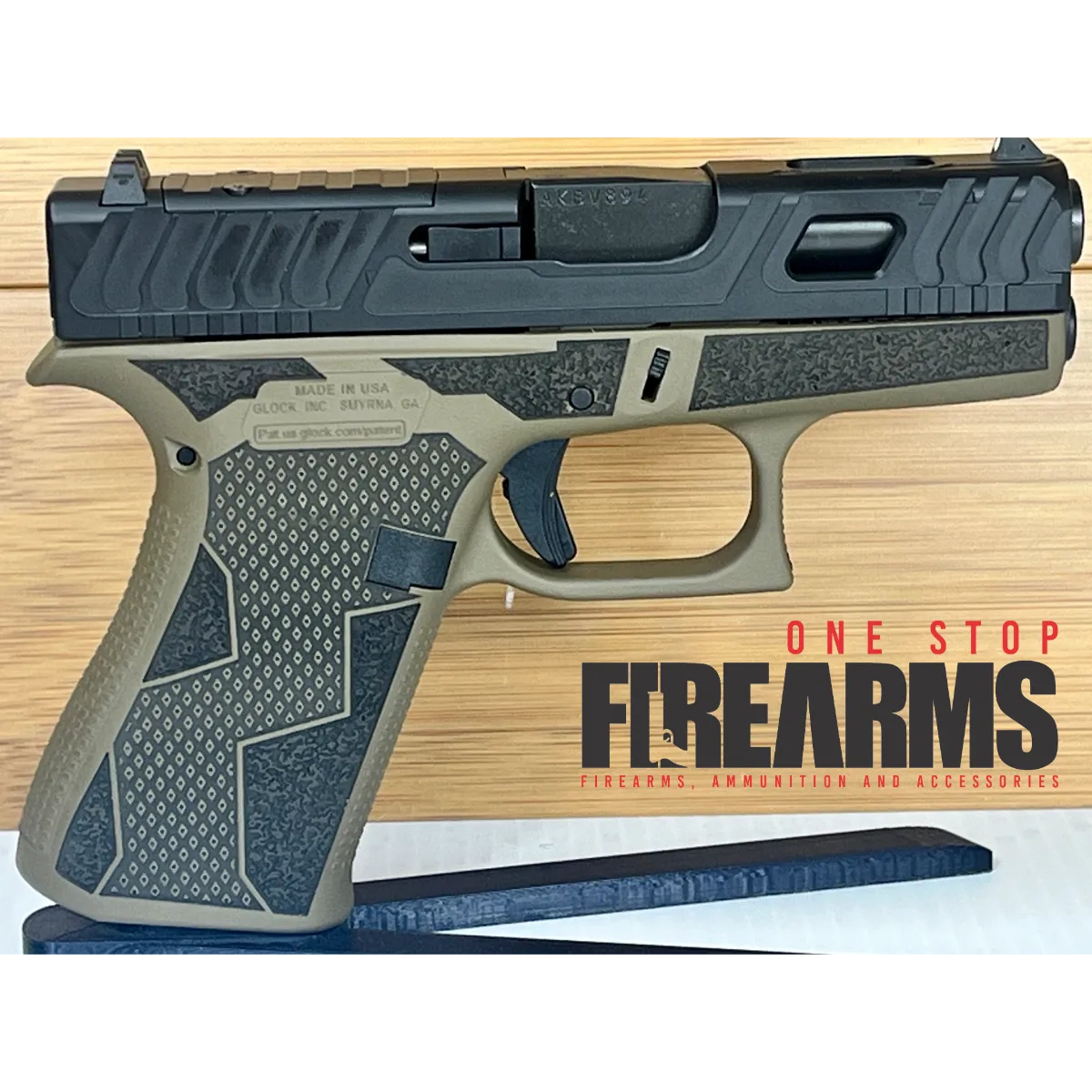 Glock 43X "Kavorka" FDE 9mm 10rd RMR/c Handgun