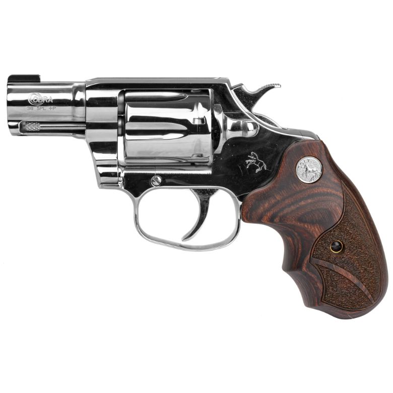 Colt Bright Cobra 6 RD 38 Special 2" Stainless Revolver