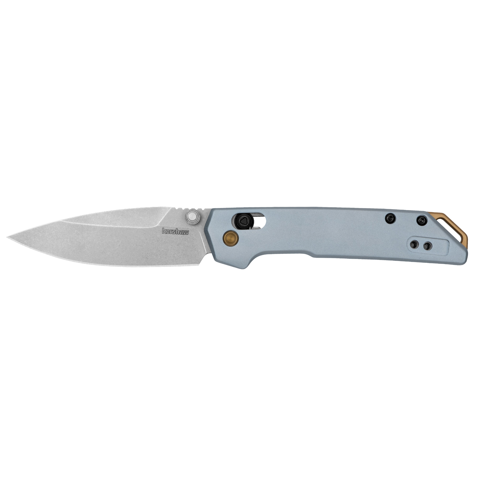 Kershaw Mini Iridium Ice Blue Handle 3in Blade