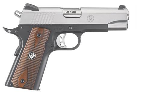 Ruger SR1911 45 4.25 NOV SS-WOOD