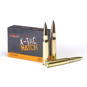 PMC X-TAC Match .50 BMG 740gr Solid Brass 10rd Box