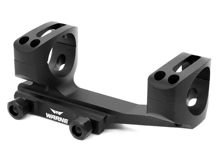 Warne Skeletonized 1" Extended AR Mount - Black - image 5 of 6