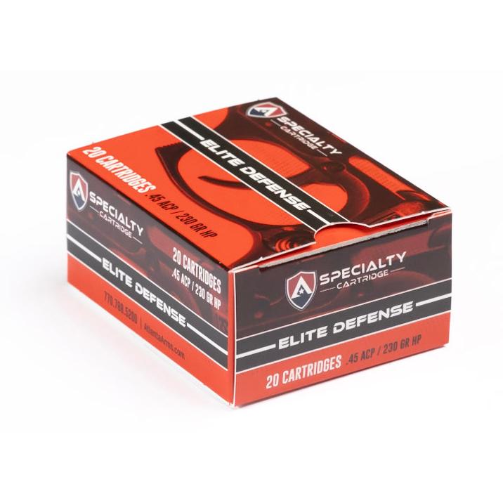 Atlanta Arms Elite 45 ACP 230gr JHP Ammunition 925 FPS 20rd Box