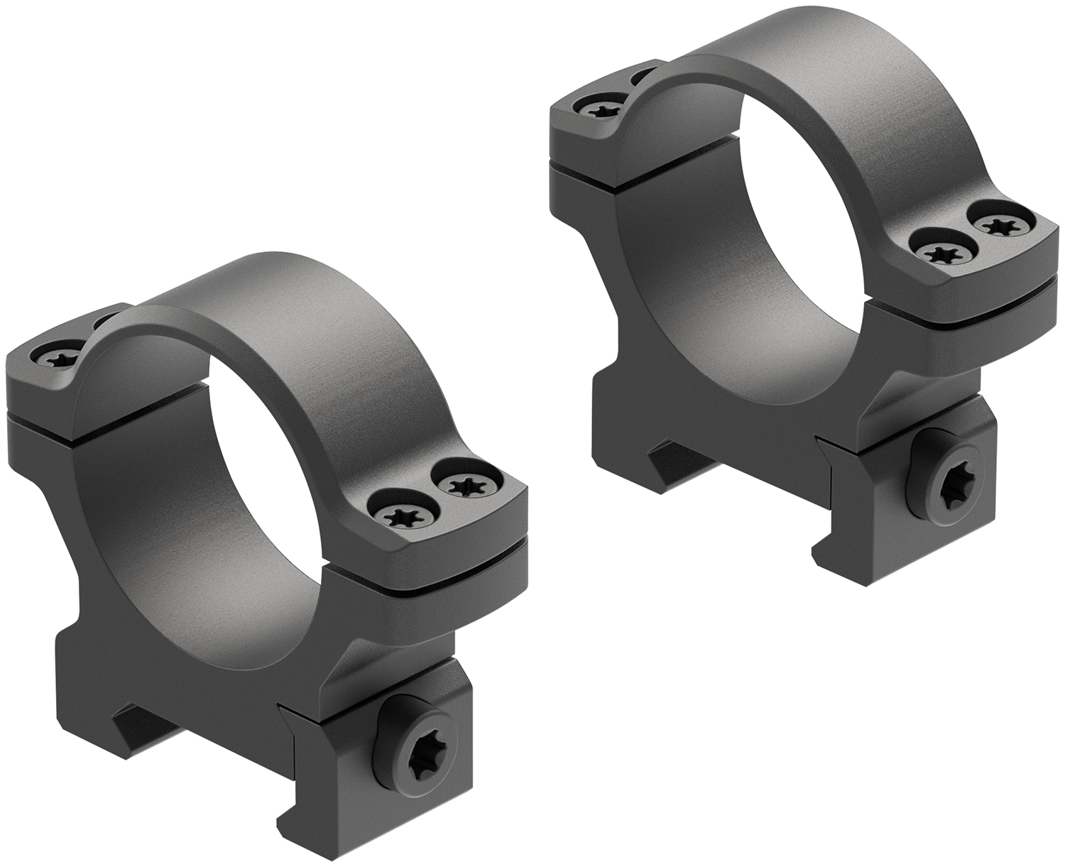 Leupold BackCountry 2-Piece Cross-Slot Scope Rings 30mm Low Matte Black - image 3 of 7
