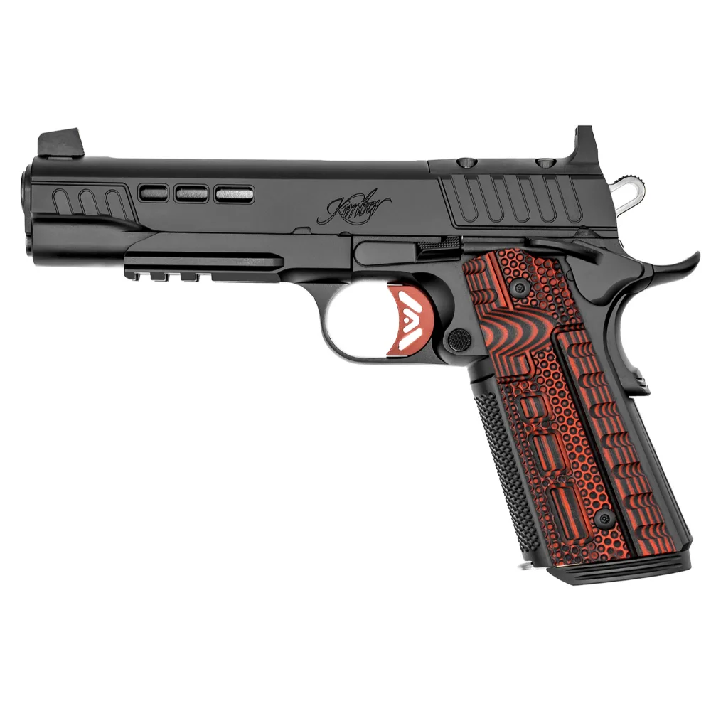 Kimber Rapide Heat 9mm 5.5" 9+1 OR Red G10 Black Frame