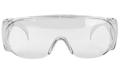 Walker's Game Ear Full Coverage Shooting Glasses - Clear Lens