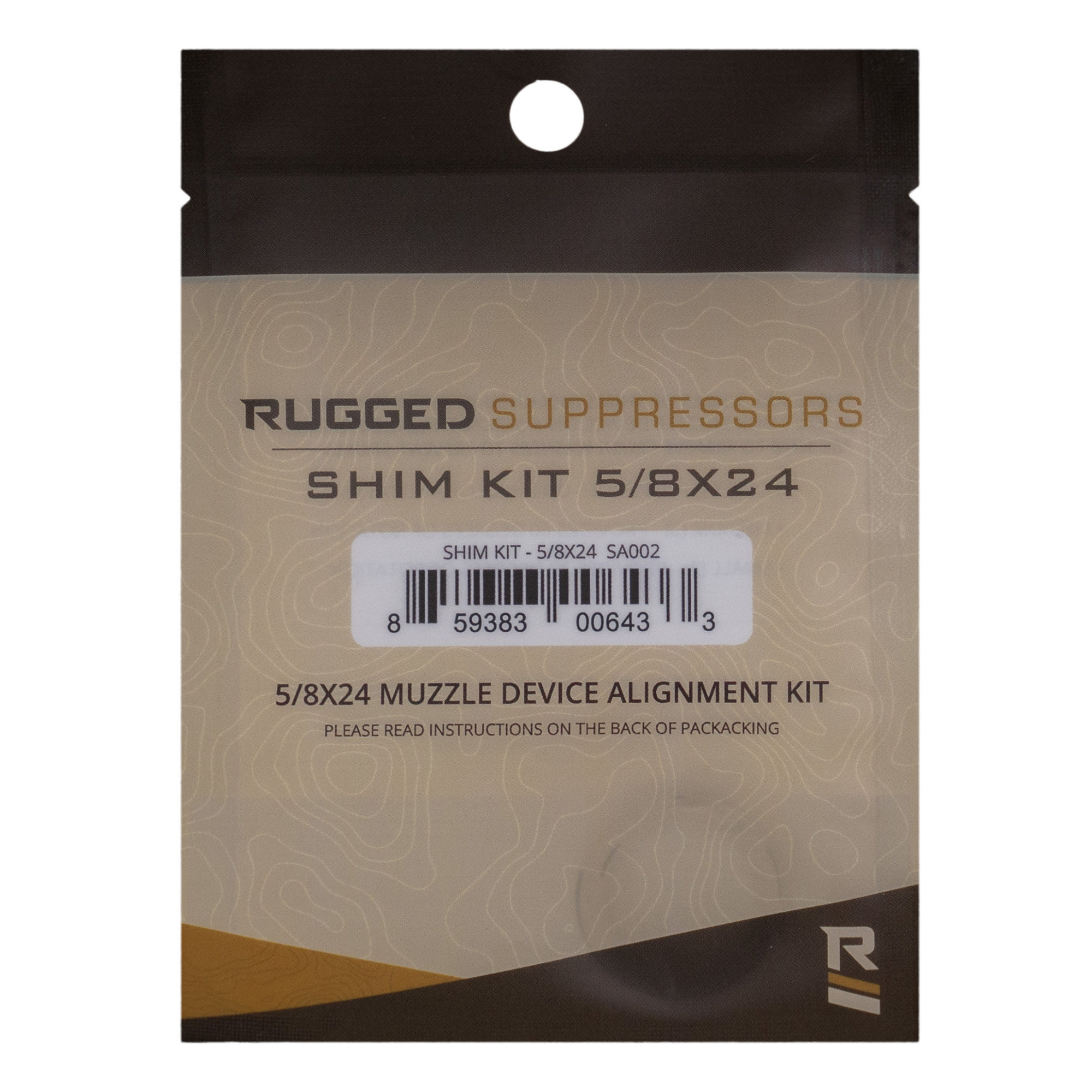Rugged Suppressors Shim Kit