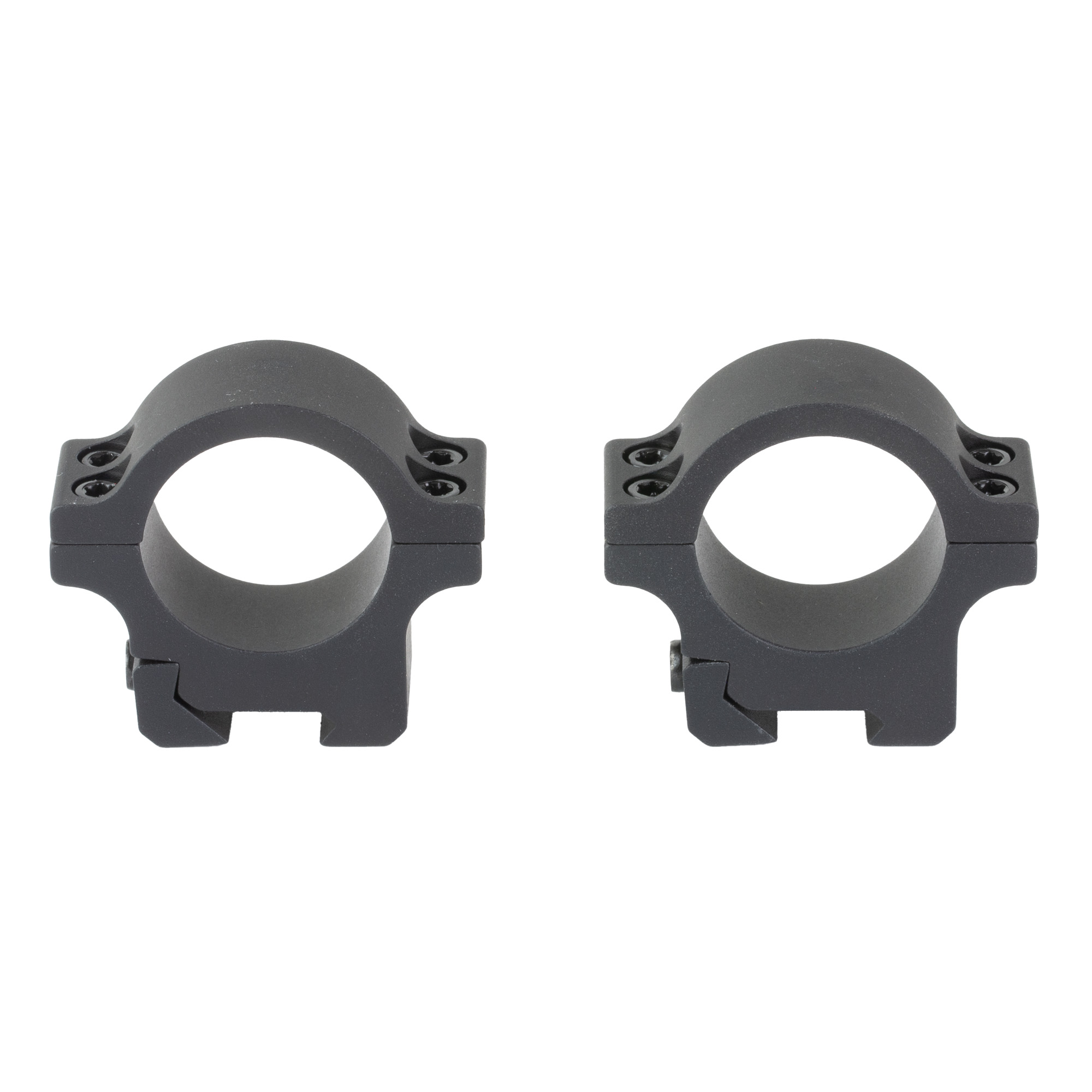 Leupold Open Range 1" Medium Height Rimfire Rings - Matte Black