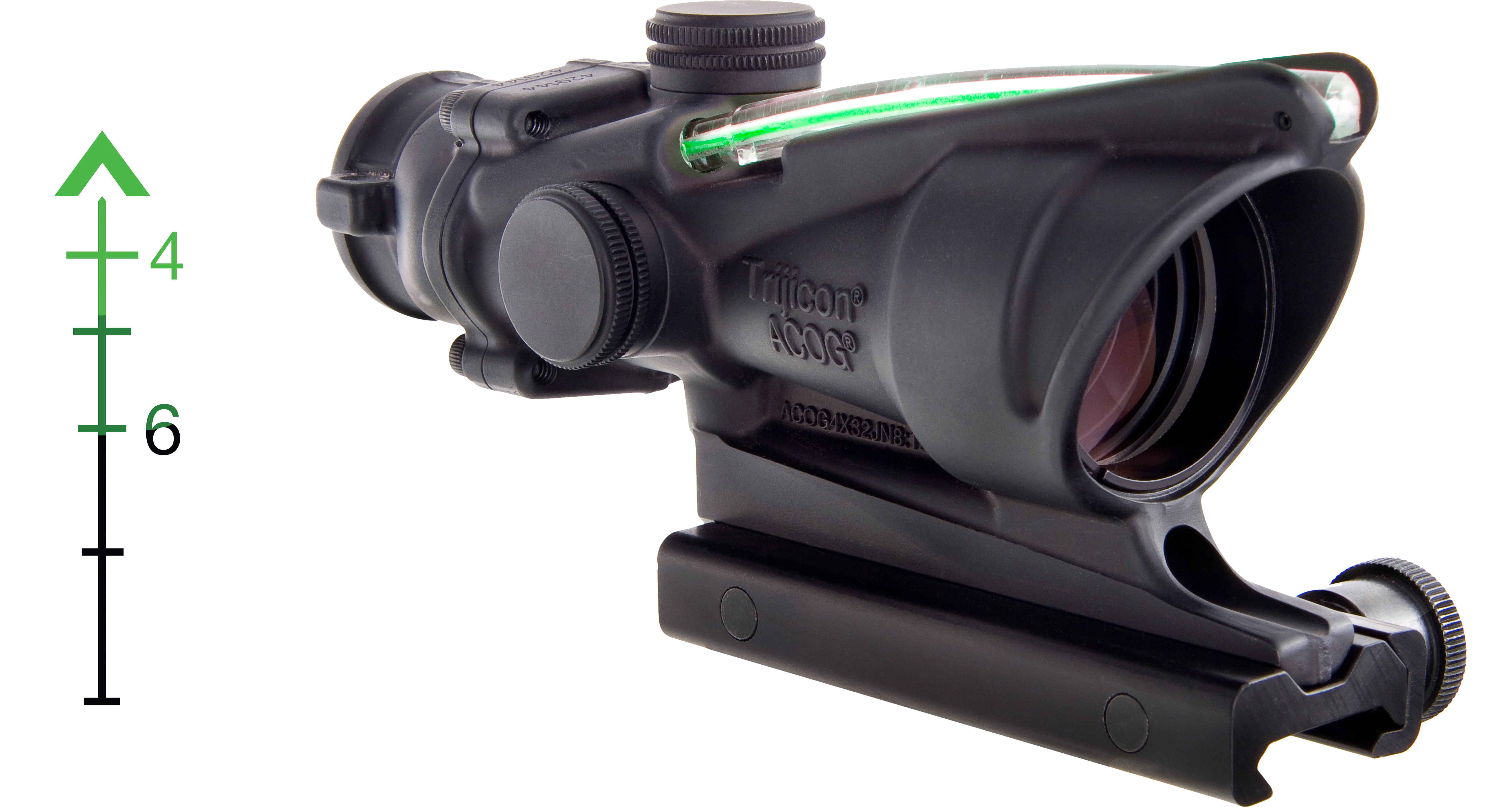 Trijicon ACOG 4x32mm Green Chevron .223/5.56 - image 5 of 6