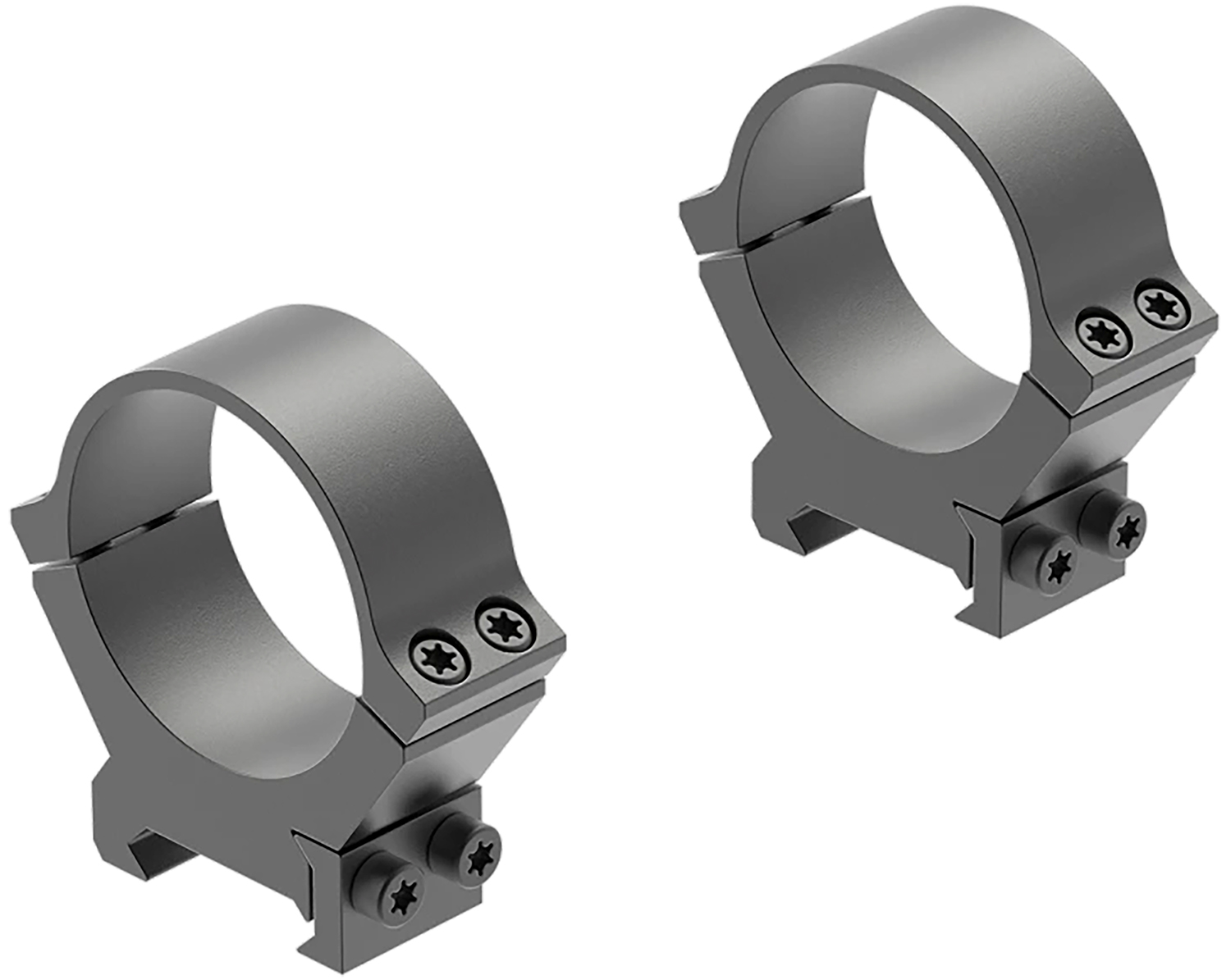 Leupold PRW2 34mm Medium Steel Weaver-Style Ring Set - Matte Black - image 4 of 8
