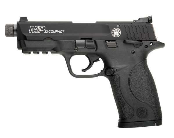 SMITH & WESSON M&P22 COMPACT SUPPRESSOR READY 22 LR