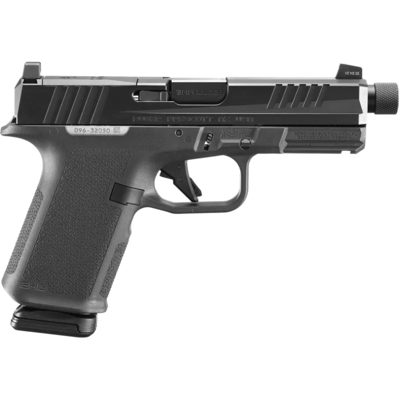 Ruger RXM 9mm 4.5" Threaded Barrel Optic-Ready Black Cerakote 15Rd Pistol