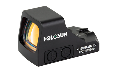 Holosun 507K X2 Green 2 MOA Dot/32 MOA Circle Reflex Sight