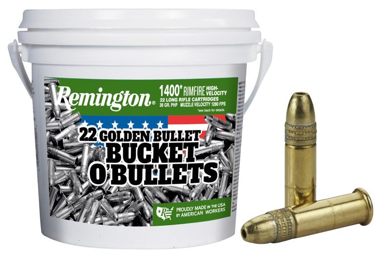 Remington Bucket O' Bullets .22 LR 36gr HP 1400rd