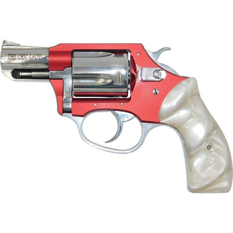 Charter Arms Chiclady 38sp Da Red-White Revolver