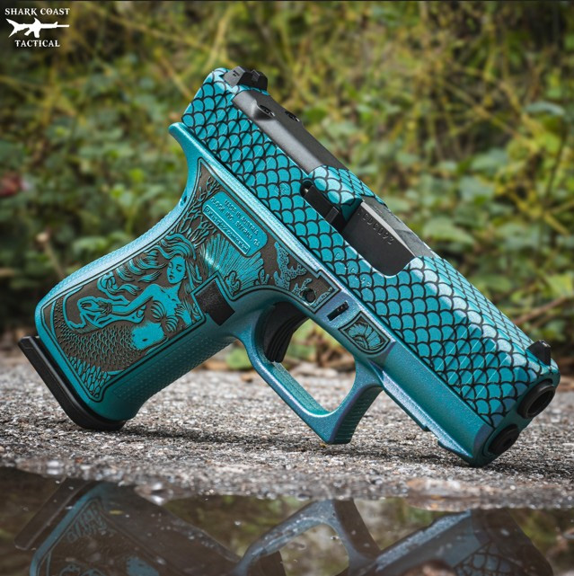 GLOCK 43X MERMAID RMR CUT 9MM 3.4" 10RD PISTOL