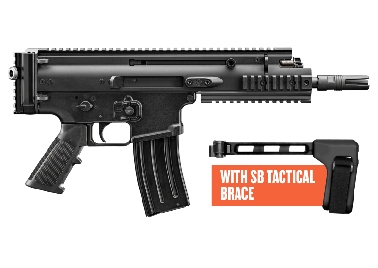 FN SCAR 15P 5.56mm 7.5" Brace Black