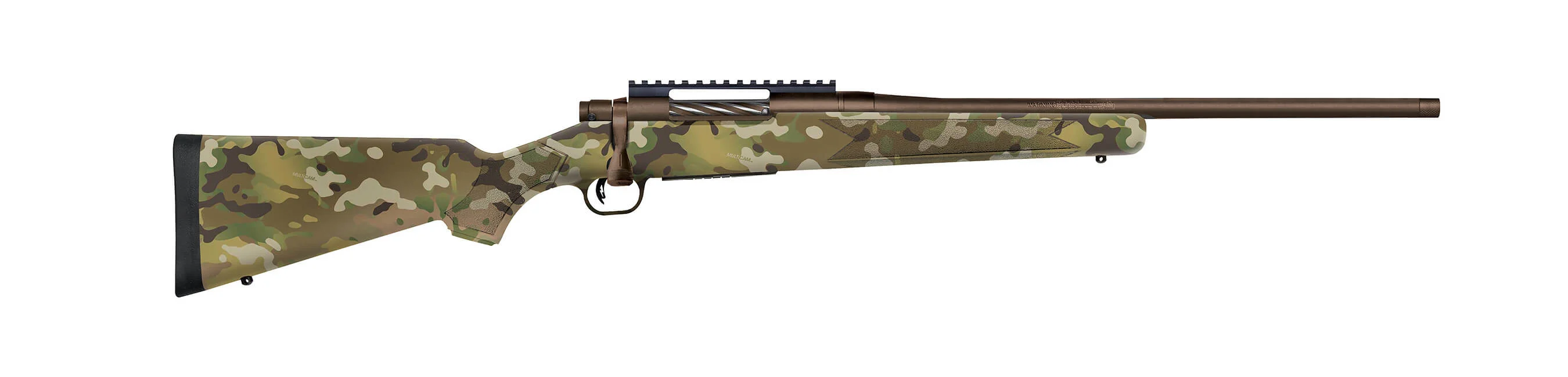 Mossberg Patriot 22-250 Rem 18" Rifle Threaded Barrel Multi-Cam