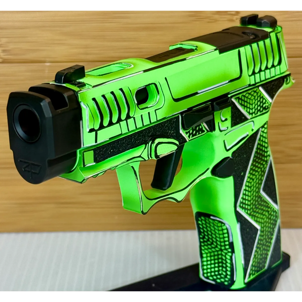 SIG Sauer P365X Anime Green Compensated 9mm Custom Pistol