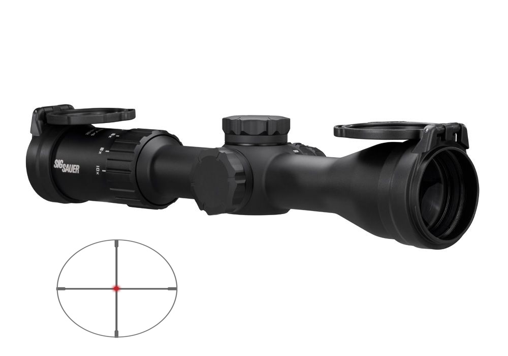 Sig Sauer Whiskey4 2.5-10x42mm SFP Illuminated Scope