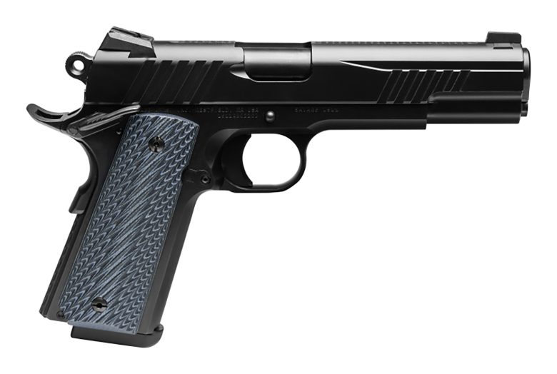 Savage 1911 Govt 9mm Black 5" Pistol 10+1 VZ Grip Nitride Finish