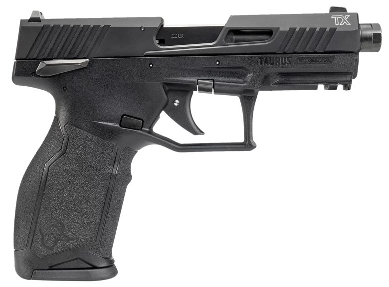Taurus TX22 .22 LR 4.6" 10+1 Threaded Barrel Black Full Size Pistol