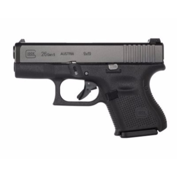 GLOCK 26 GEN5 9MM SUBCOMPACT PISTOL- UA265S201