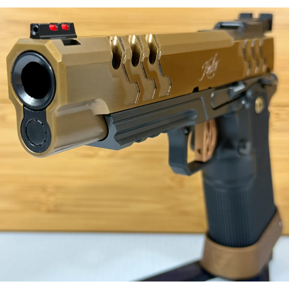 Kimber 2K11 Target OR 9mm Pistol 5" Coyote PVD Optic Ready