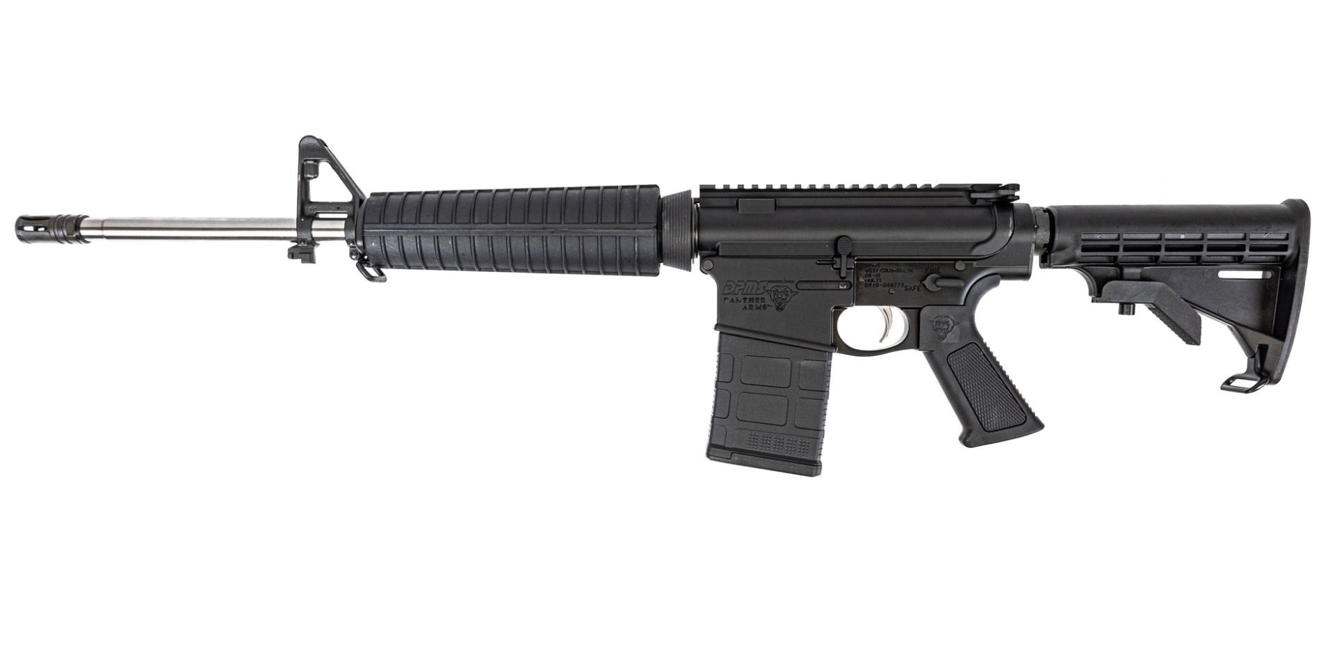 DPMS DP‑10 18″ .308 Win AR‑10 Rifle Black Mid‑Length